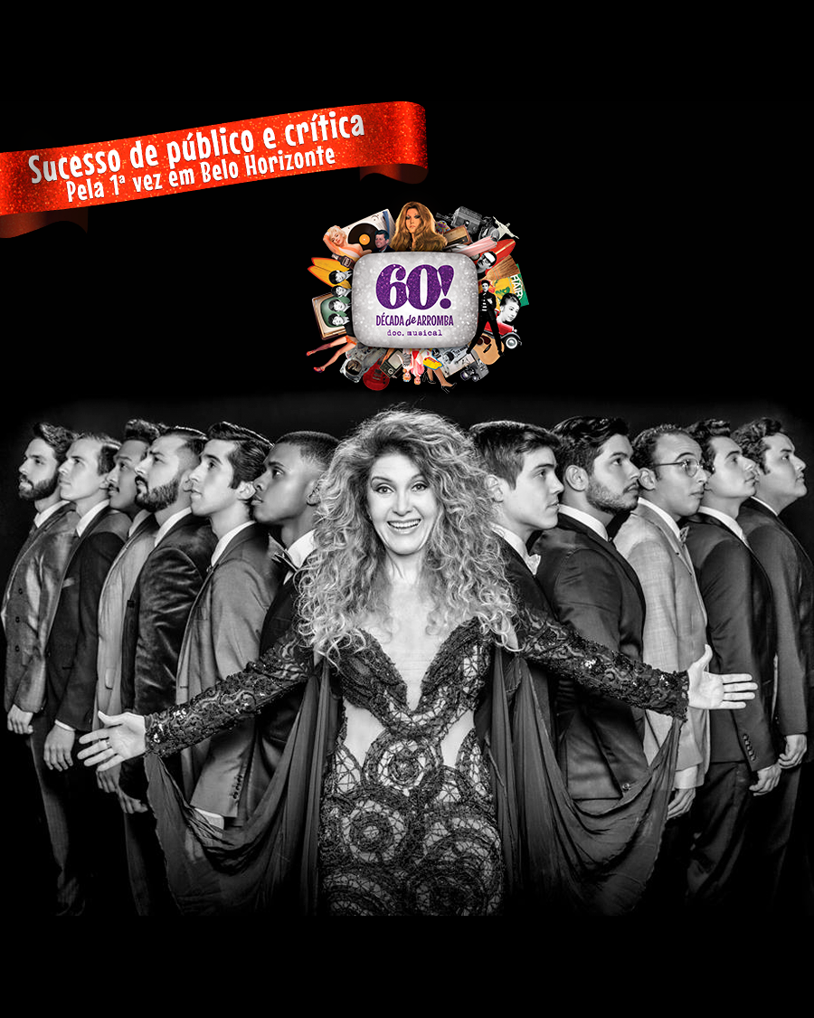 Elenco de 60! Década de Arromba em imagem de divulgação
